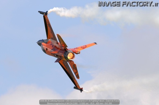 2009-06-26 Zeltweg Airpower 1203 General Dynamics F-16 Fighting Falcon - Dutch Air Force